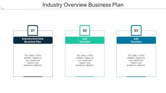 Industry Overview Business Plan In Powerpoint And Google Slides Cpb