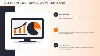 Industry Overview Tracking Growth Trend Icon