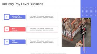 Industry Pay Level Business In Powerpoint And Google Slides Cpb