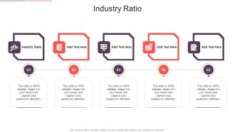 Industry Ratio In Powerpoint And Google Slides Cpb