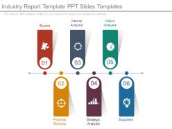 Industry report template ppt slides templates