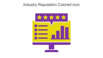 Industry Reputation Colored Icon In Powerpoint Pptx Png And Editable Eps Format