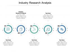 Industry research analysis ppt powerpoint presentation infographic template backgrounds cpb
