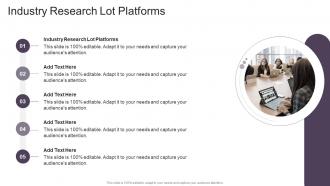 Industry Research Lot Platforms In PowerPoint And Google Slides Cpb