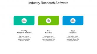 Industry research software ppt powerpoint presentation gallery slide download cpb