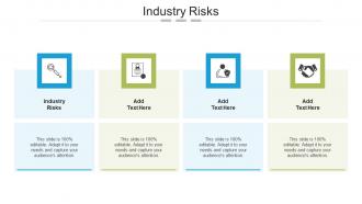 Industry Risks In Powerpoint And Google Slides Cpb