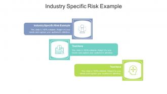 Industry specific risk example ppt powerpoint presentation inspiration shapes cpb