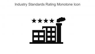 Industry Standards Rating Monotone Icon In Powerpoint Pptx Png And Editable Eps Format