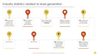 Industry Statistics Related To Lead Advanced Lead Generation Tactics Strategy SS V
