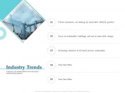 Industry trends m3266 ppt powerpoint presentation pictures model