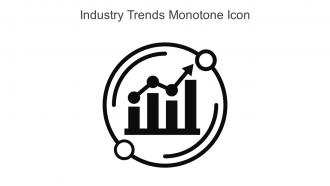 Industry Trends Monotone Icon In Powerpoint Pptx Png And Editable Eps Format