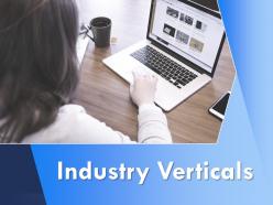 Industry verticals servers ppt powerpoint presentation visual aids portfolio