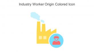 Industry Worker Origin Colored Icon In Powerpoint Pptx Png And Editable Eps Format