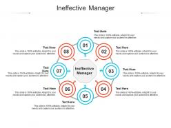 Ineffective manager ppt powerpoint presentation gallery example introduction cpb