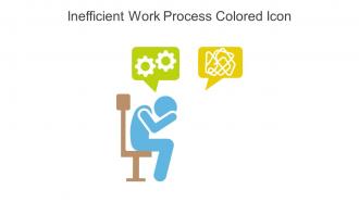 Inefficient Work Process Colored Icon In Powerpoint Pptx Png And Editable Eps Format