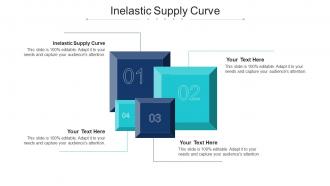 Inelastic Supply Curve Ppt Powerpoint Presentation Show Infographic Template Cpb