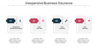 Inexpensive Business Insurance Ppt Powerpoint Presentation Infographic Templates Cpb