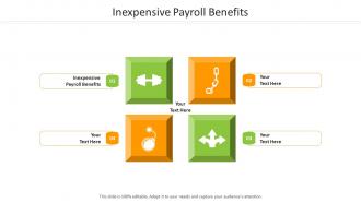 Inexpensive payroll benefits ppt powerpoint presentation layouts layout cpb