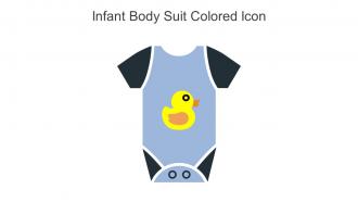 Infant Body Suit Colored Icon In Powerpoint Pptx Png And Editable Eps Format