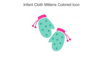 Infant Cloth Mittens Colored Icon In Powerpoint Pptx Png And Editable Eps Format