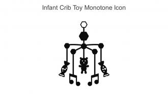 Infant Crib Toy Monotone Icon In Powerpoint Pptx Png And Editable Eps Format