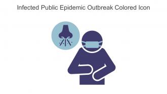 Infected Public Epidemic Outbreak Colored Icon In Powerpoint Pptx Png And Editable Eps Format