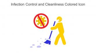 Infection Control And Cleanliness Colored Icon In Powerpoint Pptx Png And Editable Eps Format