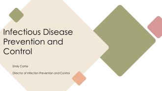 Infectious Disease Prevention and Control PPT Presentation VA