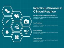 Infectious diseases in clinical practice ppt powerpoint presentation visual aids example