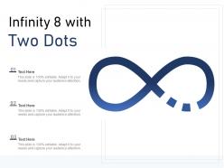 Infinity 8 with two dots