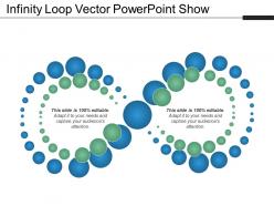Infinity loop vector powerpoint show