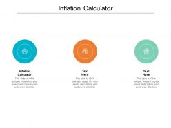 Inflation calculator ppt powerpoint presentation infographics cpb