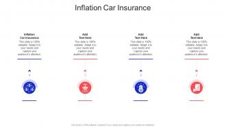 Inflation Car Insurance In Powerpoint And Google Slides Cpb