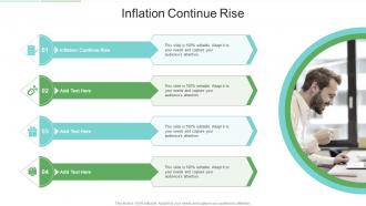 Inflation Continue Rise In Powerpoint And Google Slides Cpb