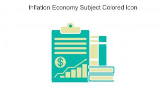 Inflation Economy Subject Colored Icon In Powerpoint Pptx Png And Editable Eps Format