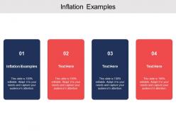 Inflation examples ppt powerpoint presentation summary template cpb