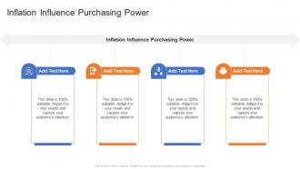 Inflation Influence Purchasing Power In Powerpoint And Google Slides Cpb