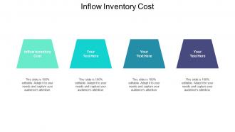 Inflow inventory cost ppt powerpoint presentation ideas portrait cpb