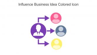 Influence Business Idea Colored Icon In Powerpoint Pptx Png And Editable Eps Format