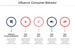 Influence consumer behavior ppt powerpoint presentation infographic template gallery cpb
