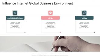 Influence Internet Global Business Environment In Powerpoint And Google Slides Cpb