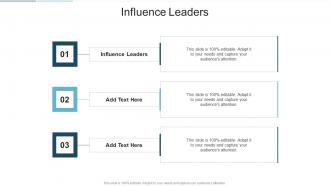 Influence Leaders In Powerpoint And Google Slides Cpb