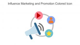 Influence Marketing And Promotion Colored Icon In Powerpoint Pptx Png And Editable Eps Format