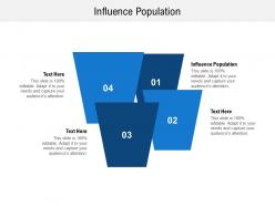 Influence population ppt powerpoint presentation layouts clipart cpb