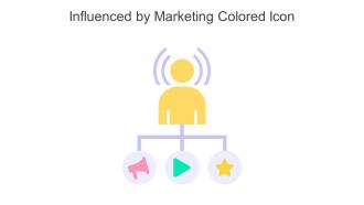 Influenced By Marketing Colored Icon In Powerpoint Pptx Png And Editable Eps Format