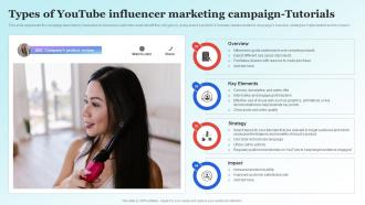 Influencer Advertising Guide Types Of Youtube Influencer Marketing Campaign Tutorials Strategy SS V