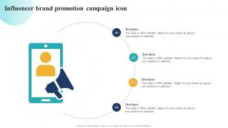 Influencer Brand Promotion Campaign Icon