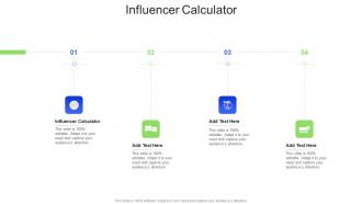 Influencer Calculator In Powerpoint And Google Slides Cpb