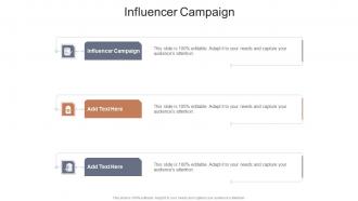 Influencer Campaign In Powerpoint And Google Slides Cpb