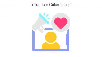 Influencer Colored Icon In Powerpoint Pptx Png And Editable Eps Format